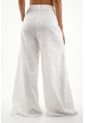 Pantalon Wide Leg Crudo Para Mujer de topmark
