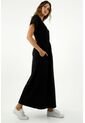 Vestido Negro Largo Para Mujer de topmark