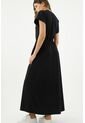 Vestido Negro Largo Para Mujer de topmark