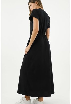 Vestido Negro Largo Para Mujer