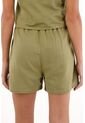 Short Con Estampado De Flores Verde Para Mujer de topmark