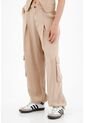 Topmark Pantalón Recto Café Para Mujer de topmark