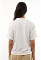 Camiseta Blanca Tipo Polo Para Mujer de topmark