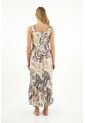 Vestido Largo Estampado Para Mujer de topmark