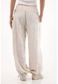 Topmark Pantalón Jogger Con Bordado A Tono Crudo Para Mujer de topmark