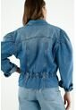 Chaqueta Azul Para Mujer de topmark
