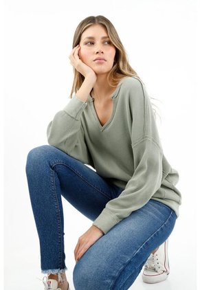 Buzo Verde Para Mujer