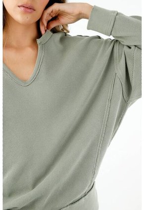 Buzo Verde Para Mujer