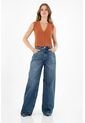 Topmark Chaleco Tejido Naranja Para Mujer de topmark
