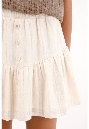 Topmark Falda Corta Con Bolero Crudo Para Mujer