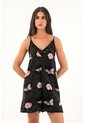 Topmark Enterizo Corto Con Estampado De Peces Para Mujer de topmark