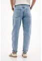 Topmark Jean Boyfriend Tiro Medio Azul Para Mujer de topmark