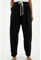 Pantalón Tipo Jogger Negro Para Mujer de topmark