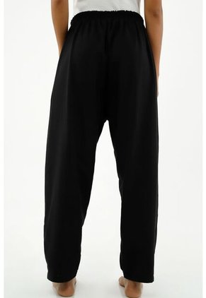 Pantalón Tipo Jogger Negro Para Mujer