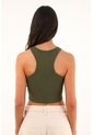 Topmark Camiseta Manga Sisa Verde Para Mujer de topmark