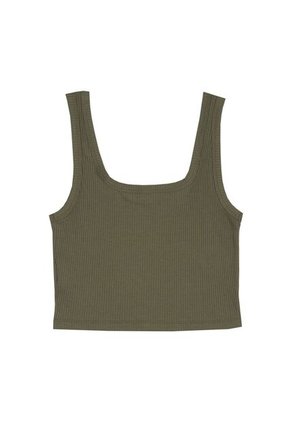 Topmark Camiseta Verde Manga Sisa Para Mujer