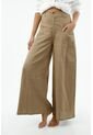 Pantalón Café Para Mujer de topmark