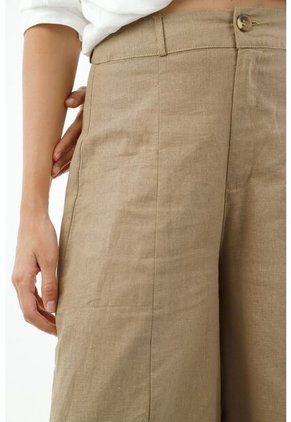Pantalón Café Para Mujer