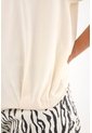 Topmark Camiseta Con Detalle Anudado Crudo Para Mujer de topmark