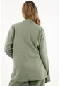 Topmark Blazer Forrado Verde Para Mujer de topmark