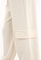 Pantalón Jogger Tipo Tweed Crudo Para Mujer de topmark
