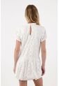 Topmark Vestido Con Ojalillo Crudo Para Mujer de topmark