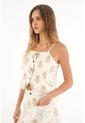 Topmark Camisa De Tiras Estampada Para Mujer de topmark