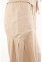 Topmark Pantalón Wide Leg Crudo Con Caída Natural Para Mujer de topmark