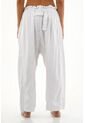 Topmark Pantalón Blanco Oversize Para Mujer de topmark