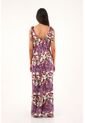 Vestido Largo Estampado De Flores Para Mujer de topmark