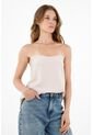 Topmark Camisa Strapless Crudo Para Mujer de topmark