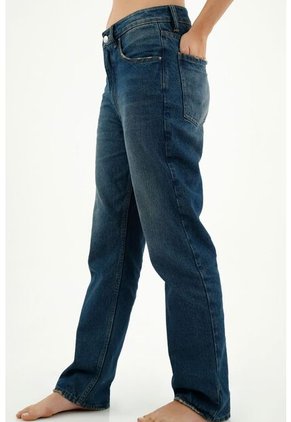 Topmark Jean Azul Lavado Oscuro Para Mujer