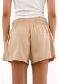 Topmark Short Con Pretina Elástica Y Bolsillos Crudo Para Mujer de topmark