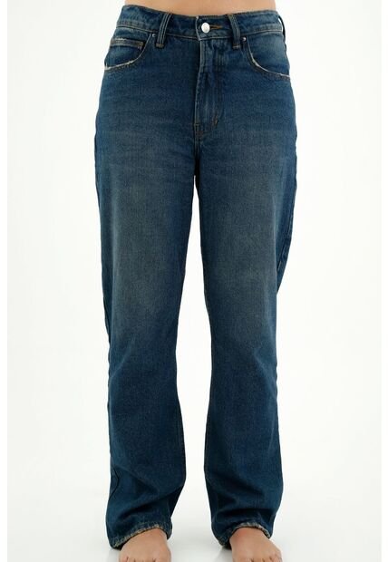 Topmark Jean Azul Lavado Oscuro Para Mujer