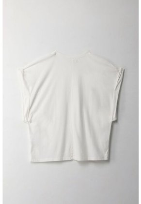 Topmark Camiseta Manga Sisa Con Bolsillo Crudo Para Mujer