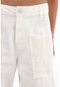 Topmark Pantalón Tipo Horseshoe Crudo Para Mujer de topmark