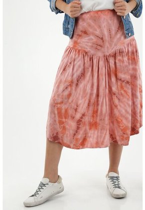 Falda Medio Para Mujer Topmark, Faldas Plano  Entero