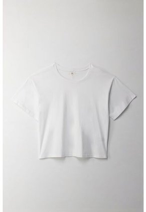 Topmark Camiseta Oversize Blanca Para Mujer