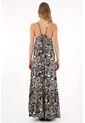 Topmark Vestido Largo Estampado Cuello Halter Para Mujer de topmark