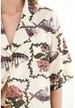 Topmark Camisa Tipo Bowling Estampada Para Mujer de topmark