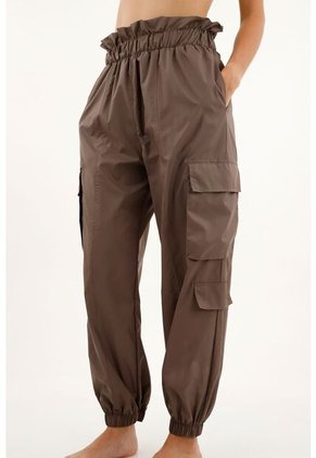 Pantalón Tipo Parachute Para Mujer