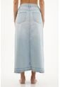 Topmark Falda Azul En Denim Para Mujer de topmark