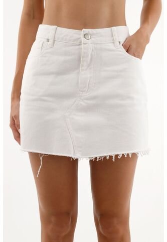 Falda Crudo Con Terminación En Punta Para Mujer topmark