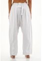 Topmark Pantalón Blanco Oversize Para Mujer de topmark