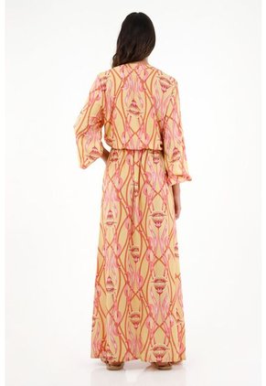 Topmark Vestido Largo Con Estampado De Flores Para Mujer