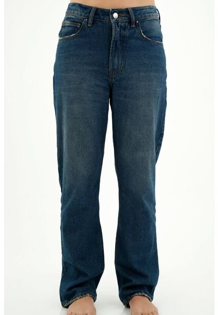 Topmark Jean Azul Lavado Oscuro Para Mujer