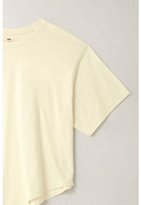 Topmark Camiseta Con Ruedo Asimétrico Crudo Para Mujer