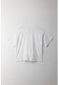 Topmark Camiseta Oversize Blanca Para Mujer de topmark