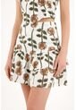 Topmark Falda Corta Con Estampado De Flores Para Mujer de topmark