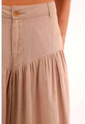 Topmark Pantalón Wide Leg Tiro Alto Para Mujer